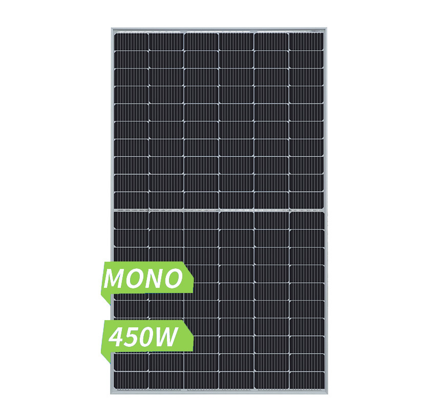 Solarmodul, PV-Modul, Mono-Halbglas-Modul, 450 W, 120 Stück, Solarzellen, Solarenergiesystem