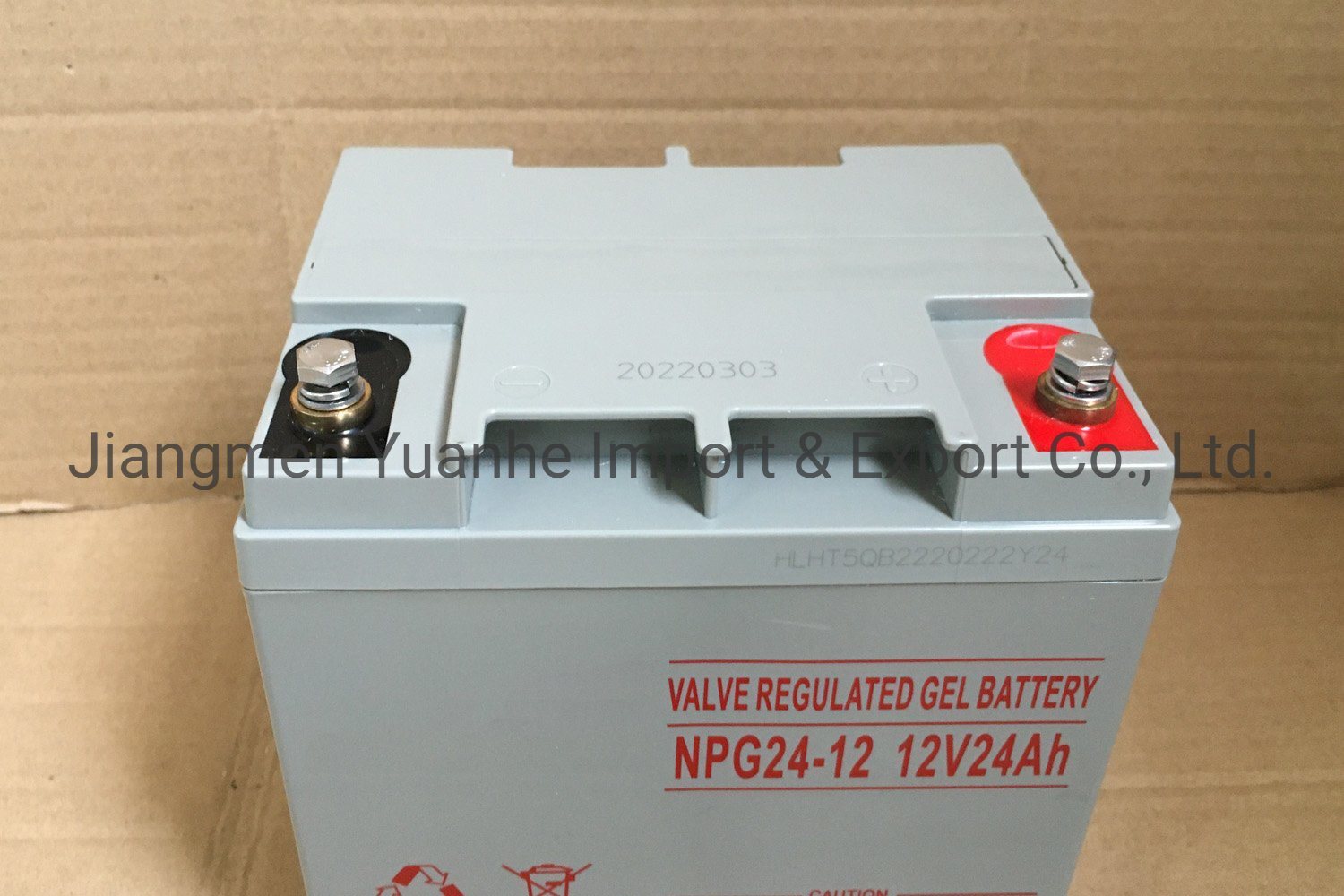 12V24ah versiegelte Blei-Säure-Gel-Batterie VRLA-Batterie Wartungsfreie USV-Batterie